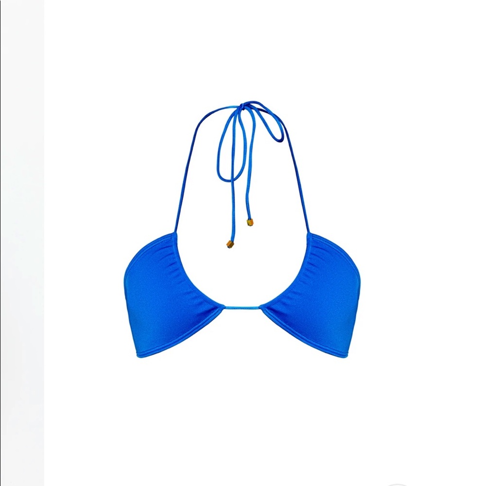 Sommer Swim Xena Sirius - Halter Bikini Top - Blue - Size XS